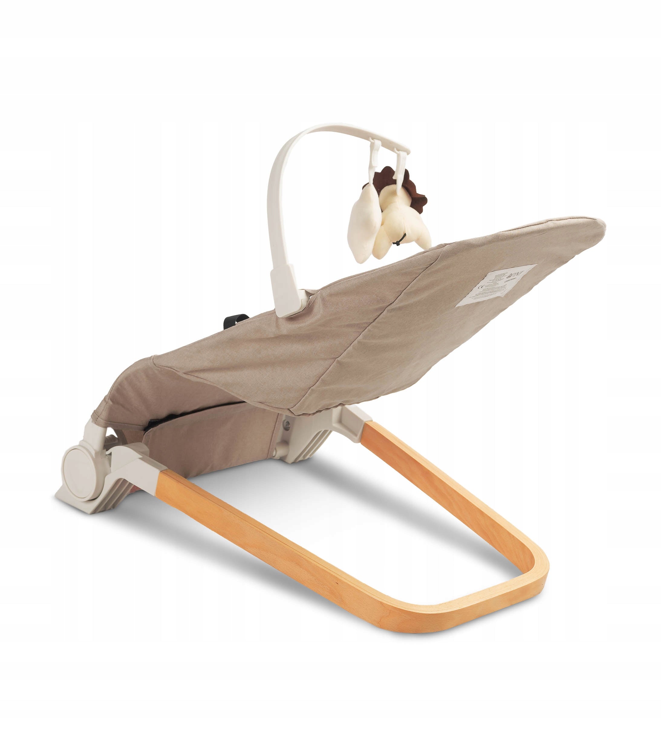 BABY ROCKER LOUNGER WOOD STUFFED ANIMALS ADJUSTMENT CARETERO PINE UP TO 12KG Manufacturer code 5908310397887