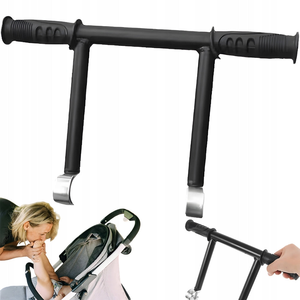 BABY STROLLER HANDLE EXTENSION, STROLLER BAR EXTENSION