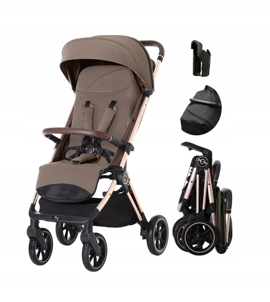 BABY STROLLER UP TO 22 KG ESPIRO FLAME FUNCTIONAL + ACCESSORIES