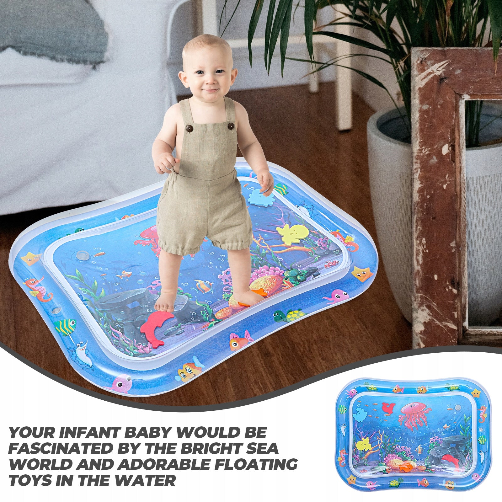 BABY TUMMY TIME TOY INFLATABLE WATER CUSHION BOY Manufacturer code 13769297