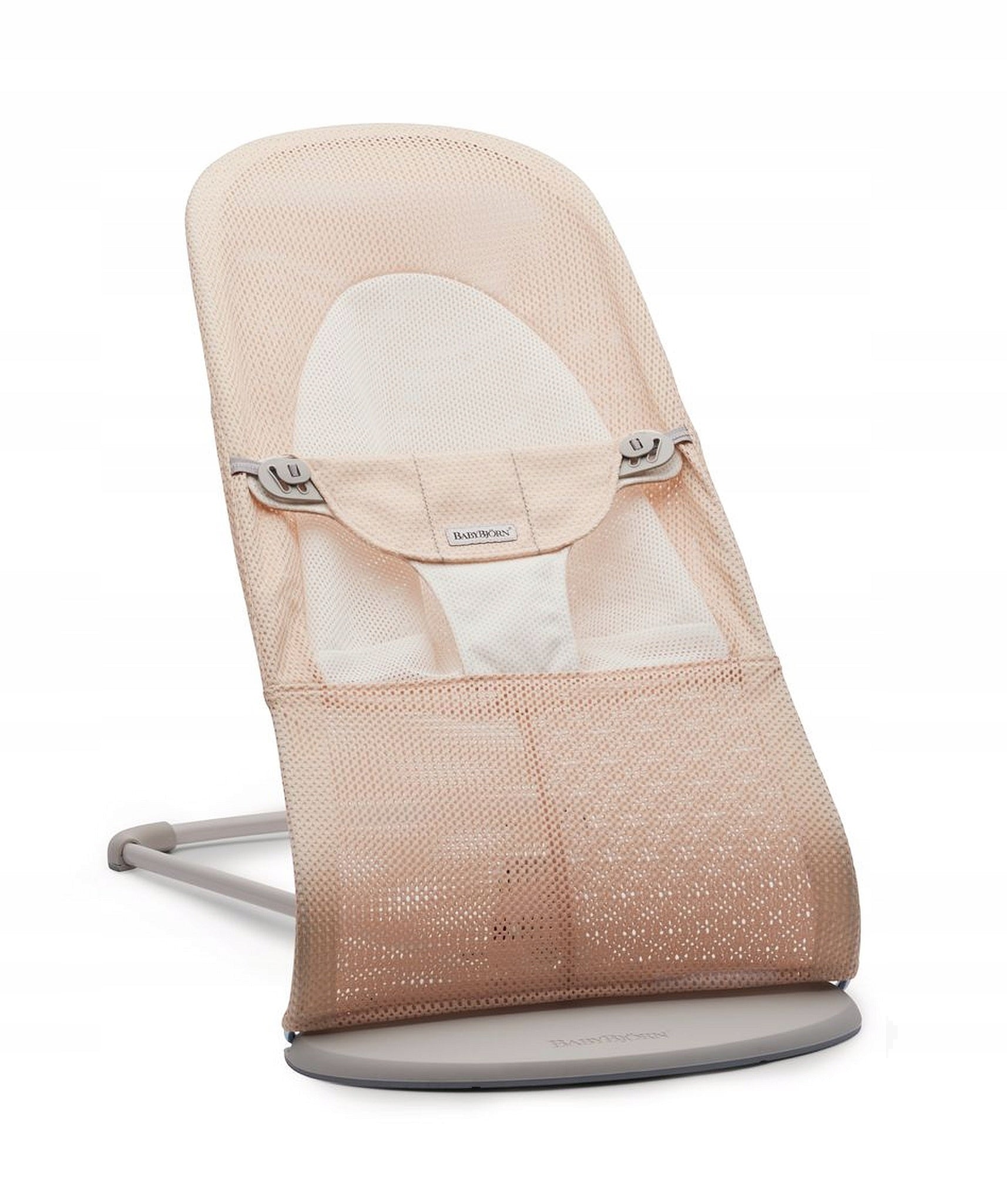 BABYBJORN - BALANCE SOFT MESH lounger - Pink/White