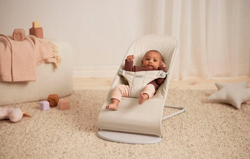 BABYBJORN - BALANCE SOFT WOVEN/JERSEY Tri Fabric, Light Beige Brand BabyBjörn