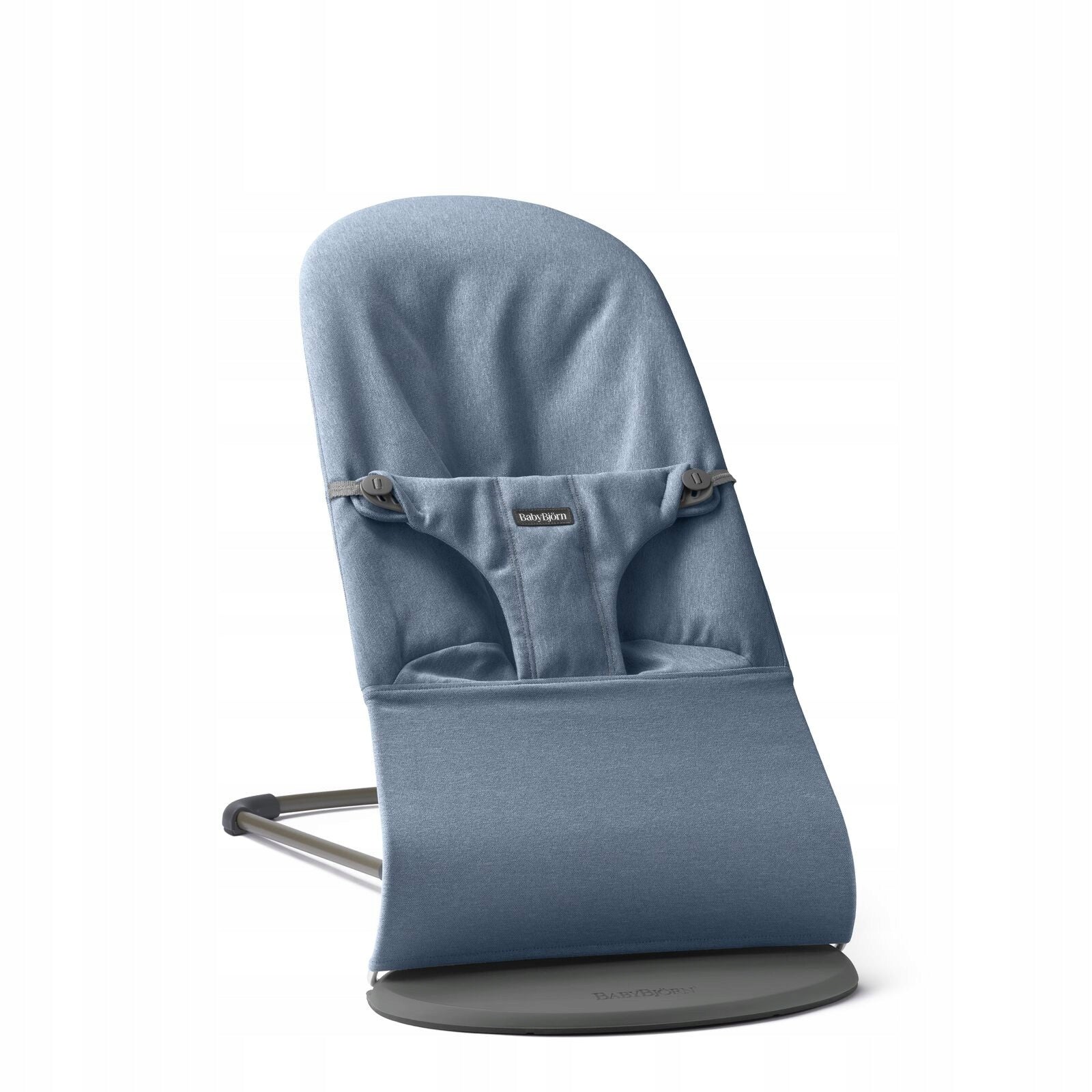 BABYBJORN - BLISS WOVEN lounger - Blue melange