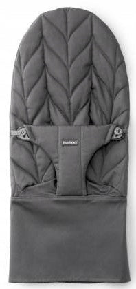 BABYBJORN PETAL Quilt, Bliss Woven, Anthracite c. grey Manufacturer code BABYBJORN