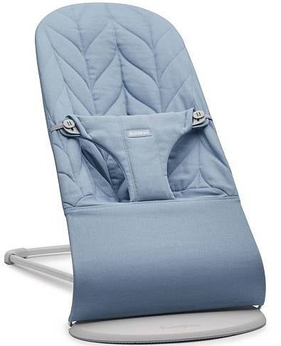 BABYBJORN - lehátko BLISS COTTON, Petal Quilt, Modrá Brand BabyBjörn