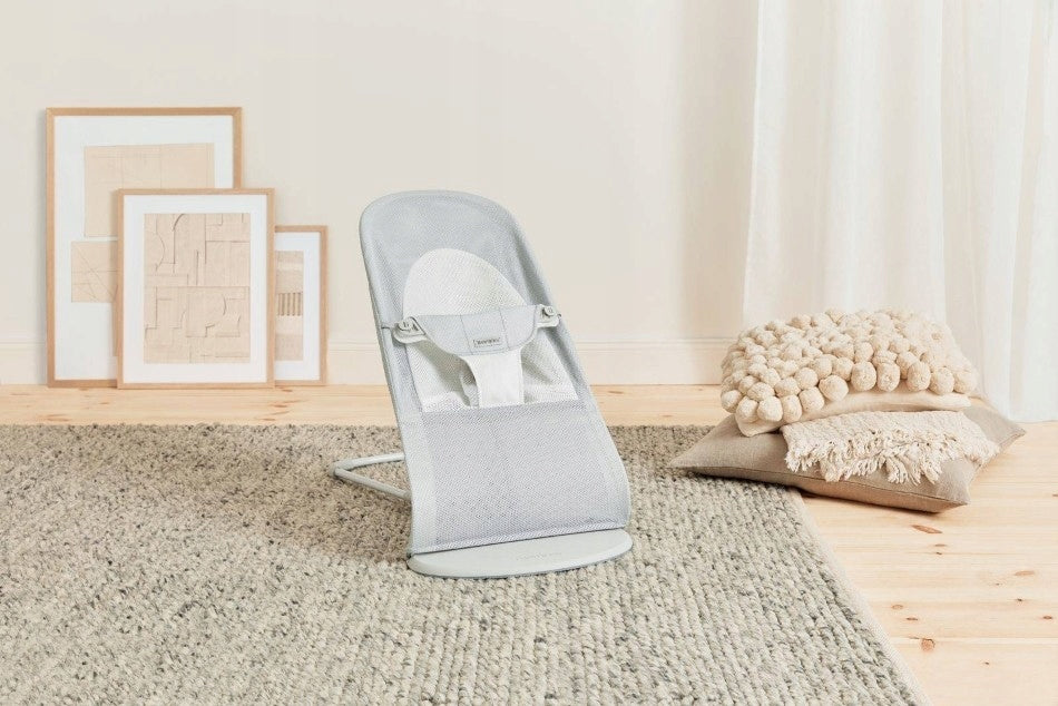 BABYBJORN - lounger BALANCE SOFT MESH Grey Packaging status original