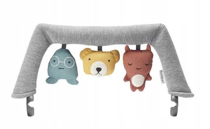 BABYBJORN - lounger toy - Soft Friends - Sand grey
