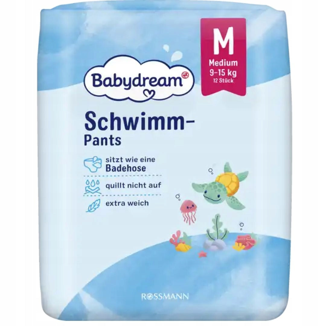 BABYDREAM BABY SWIMMING DIAPERS SIZE M MEDIUM 9-15kg