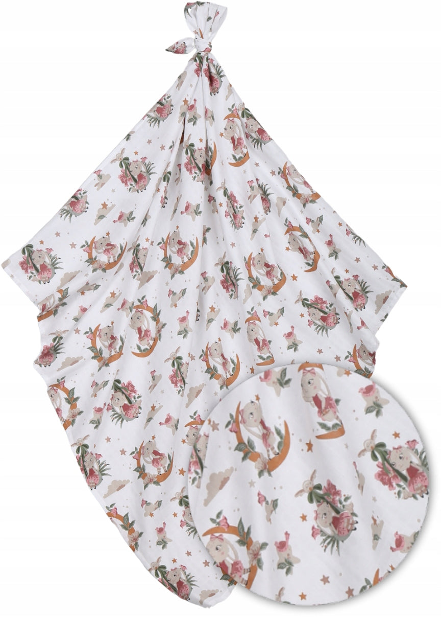 BABYMAM MUSLIN DIAPER BLANKET SWADDLE 120x120cm Brand Babymam