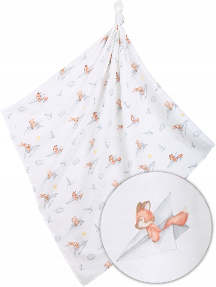 BABYMAM MUSLIN DIAPER BLANKET SWADDLE 120x120cm Brand Babymam