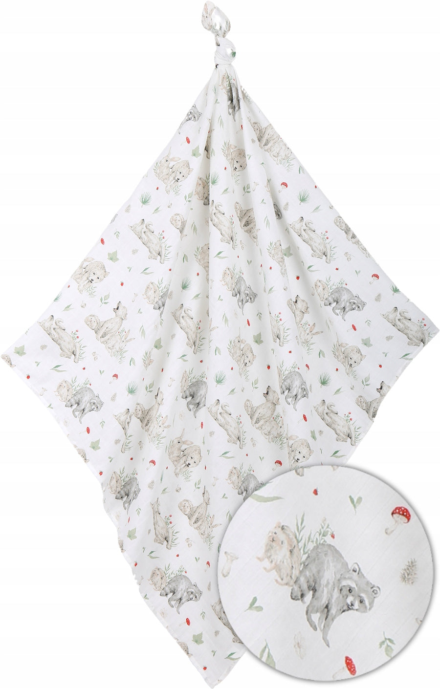 BABYMAM MUSLIN DIAPER BLANKET SWADDLE 120x120cm Brand Babymam