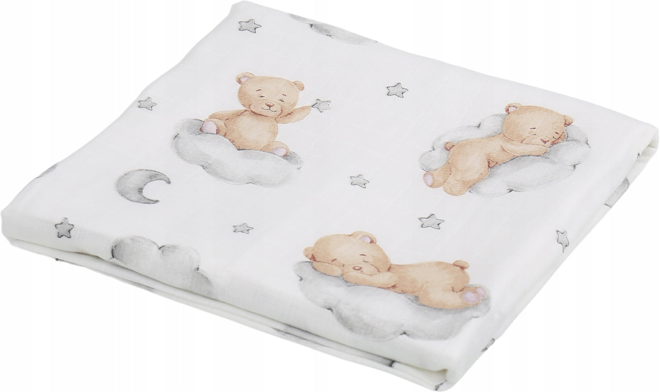 BABYMAM MUSLIN DIAPER BLANKET SWADDLE 120x120cm Manufacturer code 5903672177788