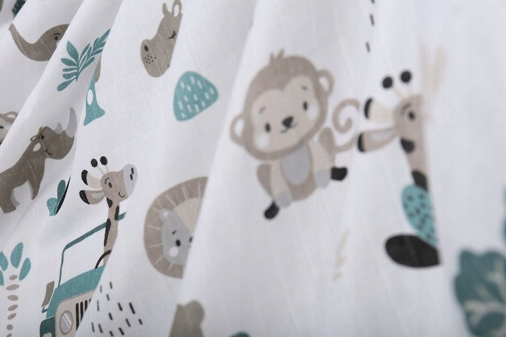 BABYMAM MUSLIN DIAPER BLANKET SWADDLE 120x120cm Packaging status original
