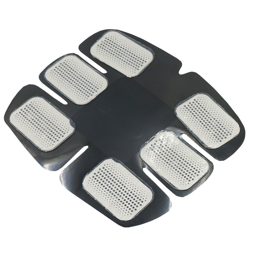 BACK ABDOMINAL MUSCLE ELECTROSTIMULATOR BICEPS MASSAGE ELECTRO STIMULATOR 3IN1 Color black