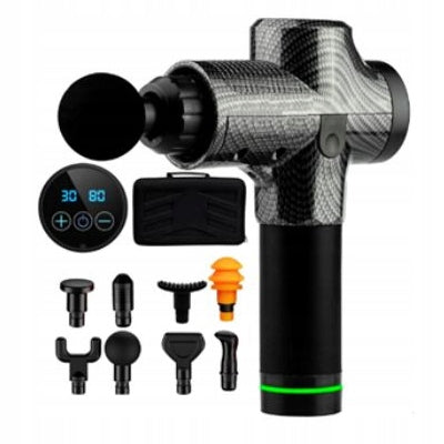 BACK MASSAGE GUN BODY FOOT MASSAGER 125W 8 HEADS