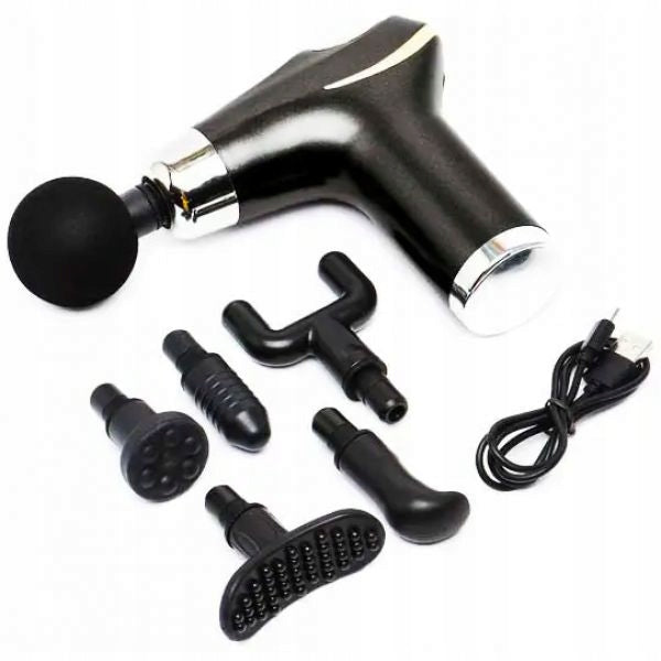 BACK MASSAGE GUN FOR FOOT BODY MASSAGER MASSAGE GUN NECK 6 TIPS Packaging status original