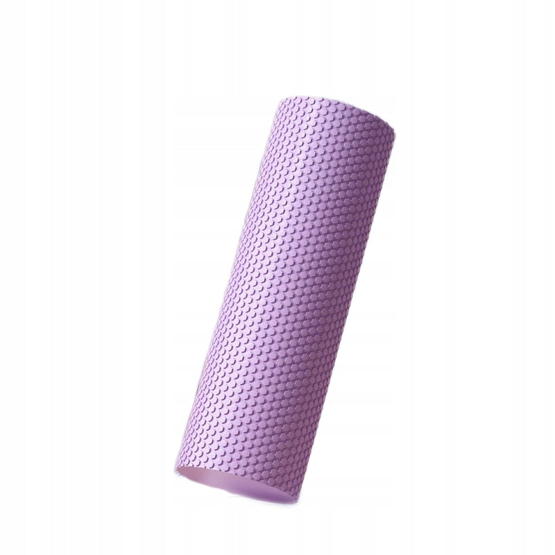 BACK MASSAGE ROLLER FOR BODY FEET ROLLER WITH PROJECTIONS FITNESS 45 cm VIOLET Packaging status original