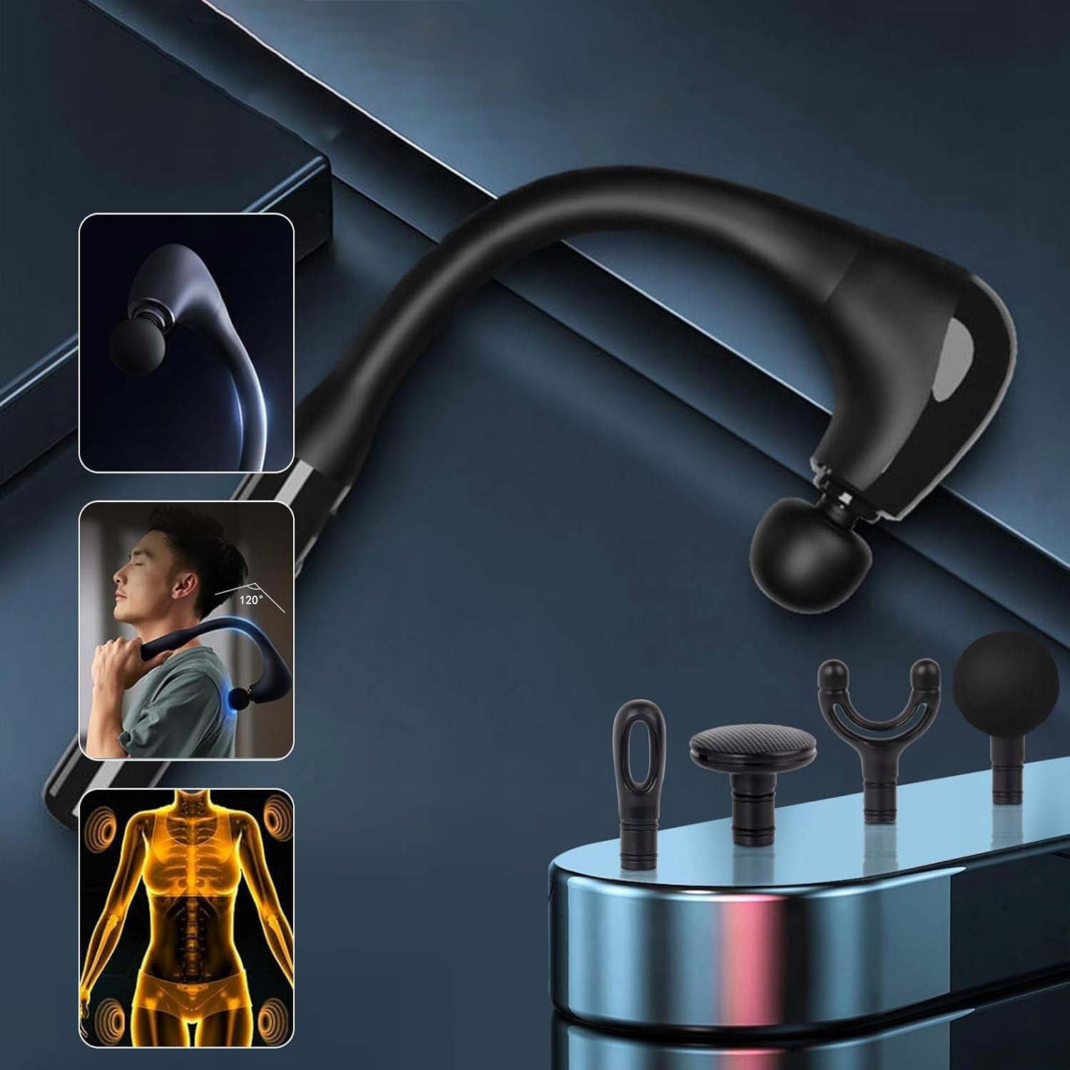 BACK MASSAGER FOR THE LEGS OF THE NECK ABDOMINAL MASSAGE GUN Packaging status original