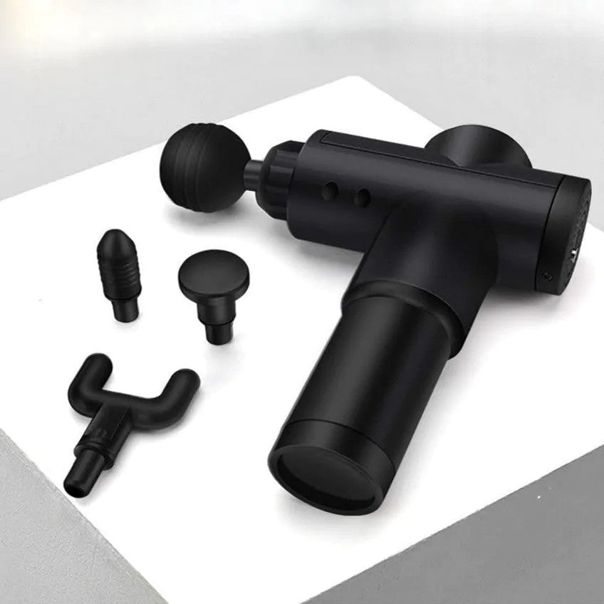 BACK MASSAGER Foot Body Massage Gun TIP SET Color black
