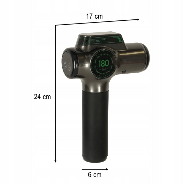 BACK MASSAGER NECK SHOULDER BODY VIBRATION 8IN1 MASSAGE GUN Packaging status original