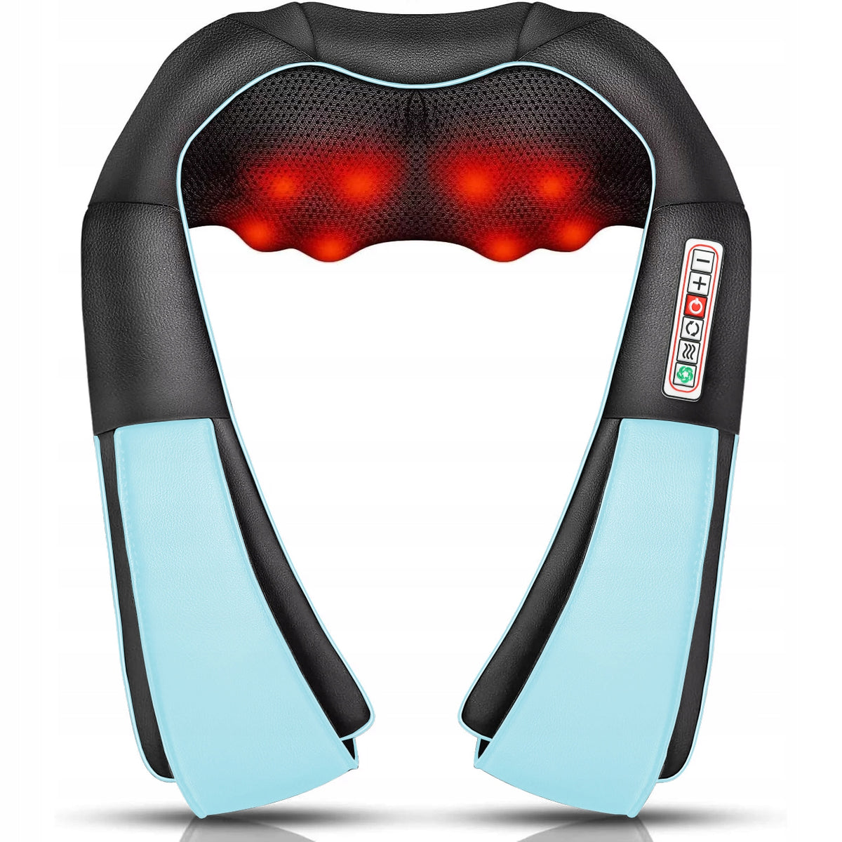 BACK NECK MASSAGER BODY HEATED MASSAGE BELT SHIATSU 3D