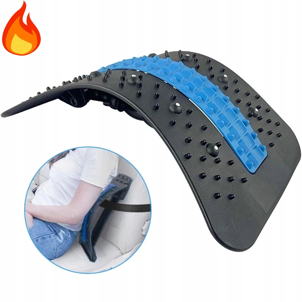 BACK RECTIFIER WITH MEMORY FOAM AND PROTECTIVE STRIPS 37X23 CM