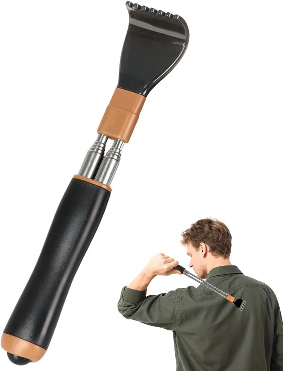 BACK SCRATCHER TELESCOPIC MAGNETIC MASSAGE 21-54CM STEEL