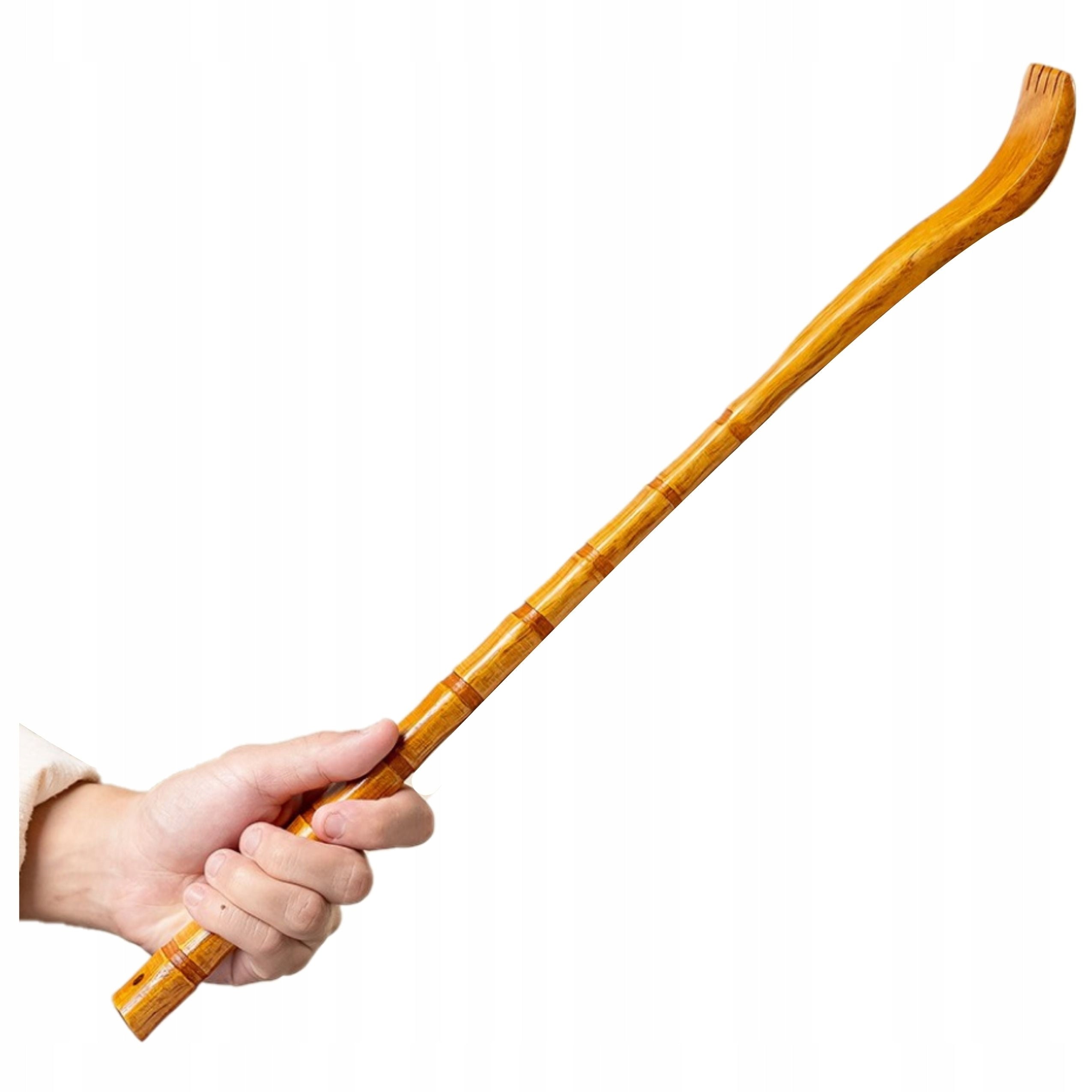 BACK SCRATCHER WOODEN BODY MASSAGER NATURAL Packaging status original