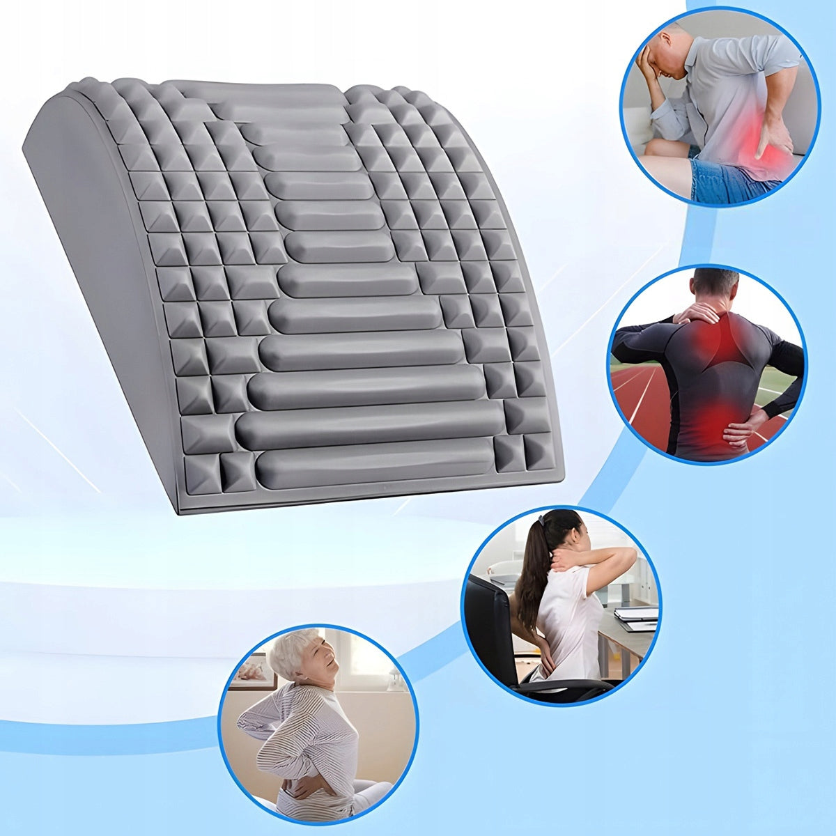 BACK STRETCHING DEVICE MASSAGER Manufacturer code BNJT187
