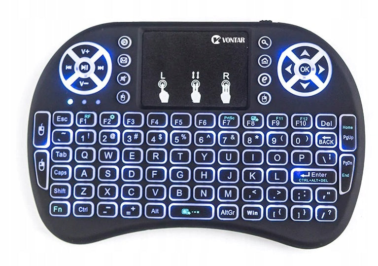BACKLIT WIRELESS KEYBOARD Smart TV PC Manufacturer no brand