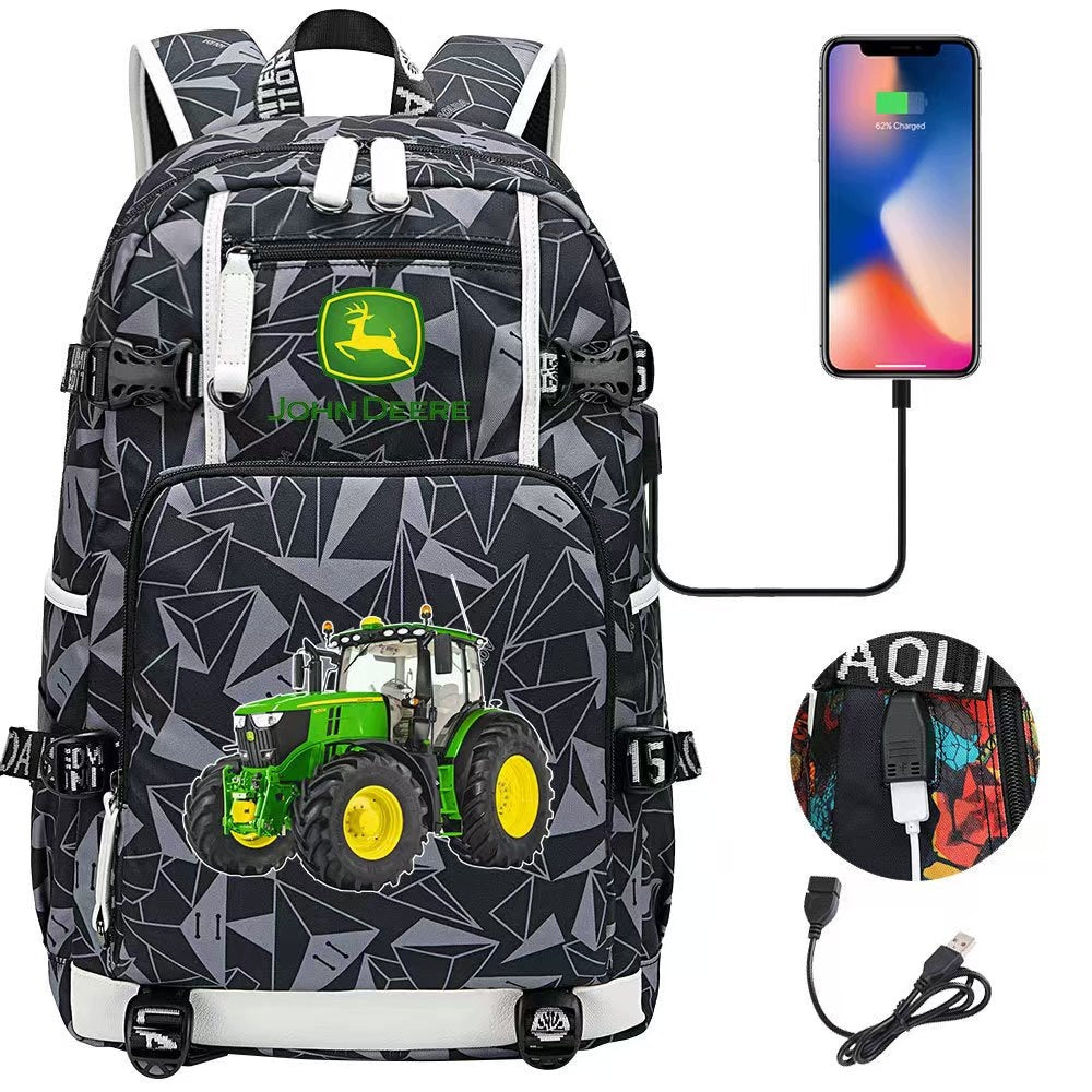 BACKPACK A4 TRACTOR URSUS WATERPROOF USB PATTERNS -MAECRDU74B Brand no brand