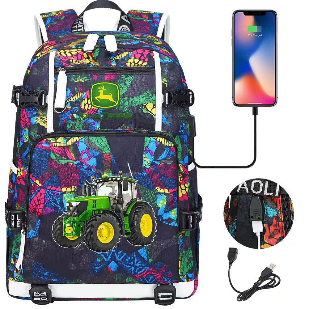 BACKPACK A4 TRACTOR URSUS WATERPROOF USB PATTERNS -MAECRDU74B Manufacturer code 2