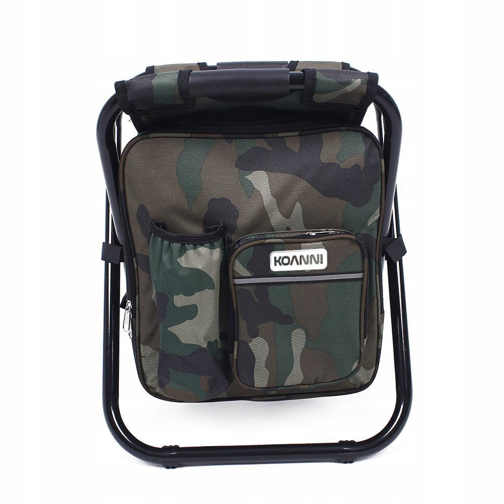 BACKPACK AND CHAIR 2IN1 FISHING HIGH CHAIR FOLDING SOLID STRONG COMPACT Model mx45--krzesło