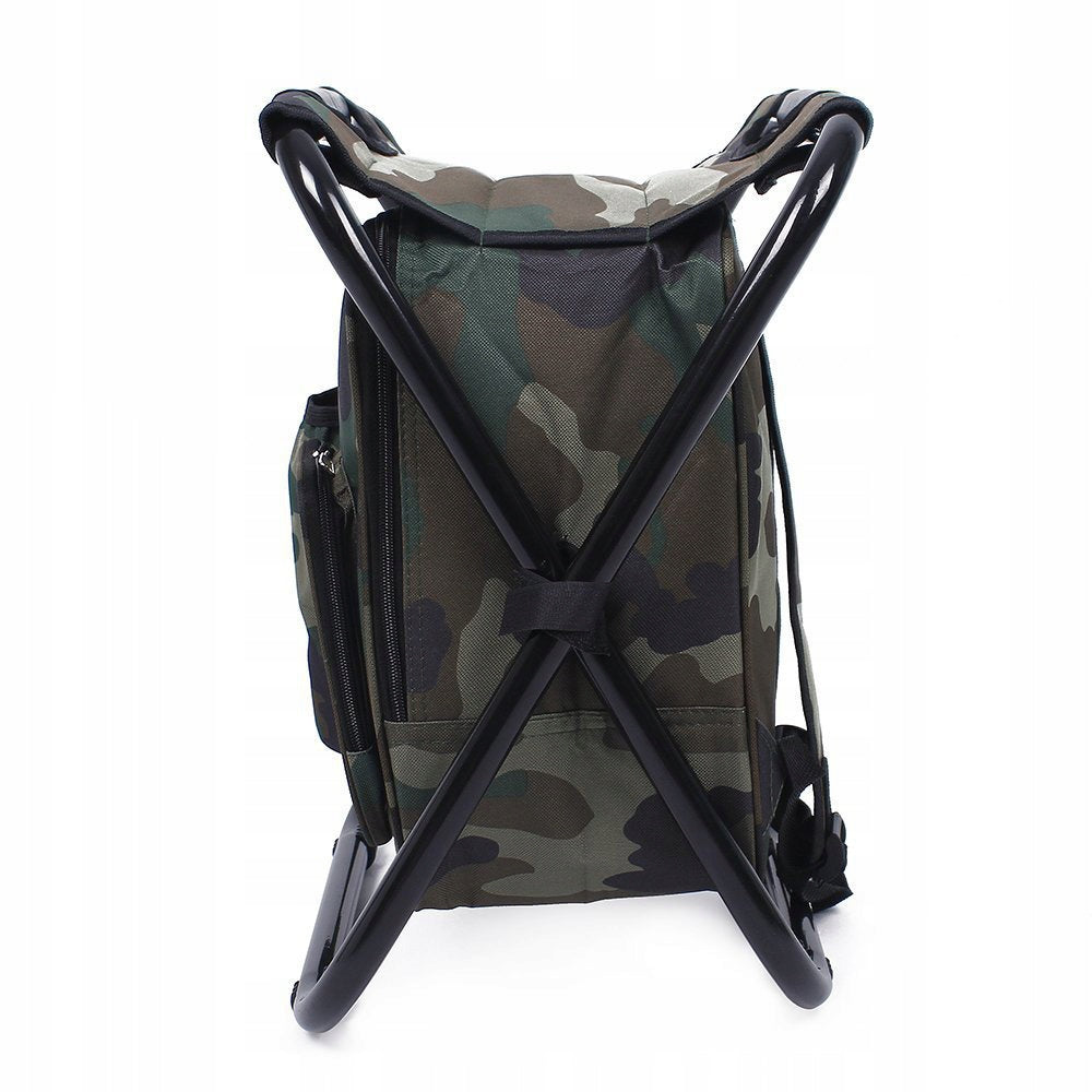 BACKPACK AND CHAIR 2IN1 FISHING HIGH CHAIR FOLDING SOLID STRONG COMPACT Product weight with unit packaging 1.5 kg