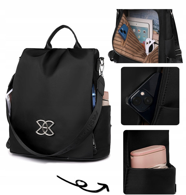 BACKPACK BAG 2IN1 WATERPROOF ELEGANT ANTI-THEFT