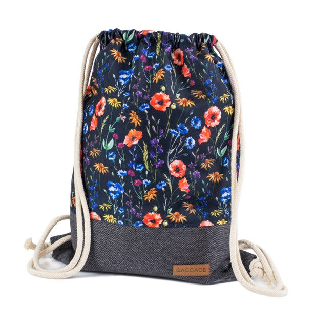 BACKPACK BAG 8 DESIGNS MAKI BAG FLAMINGOS PALM