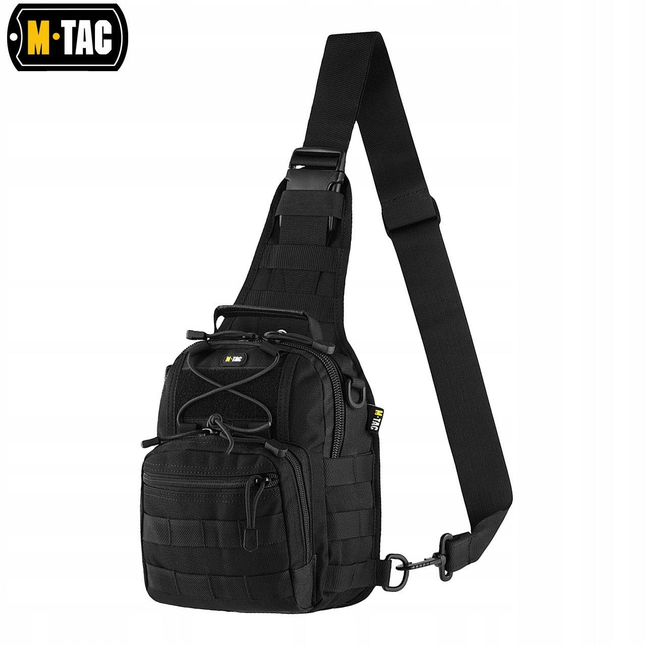 BACKPACK BAG ONE SHOULDER CITY PATROL M-TAC BLACK Gender unisex
