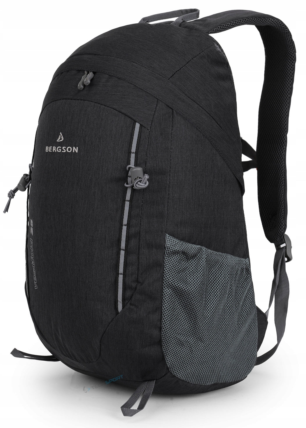 BACKPACK BERGSON VESTFOLD 25L | LIGHTWEIGHT COMFORTABLE VENTILATED | BLACK EAN (GTIN) 4511149231973