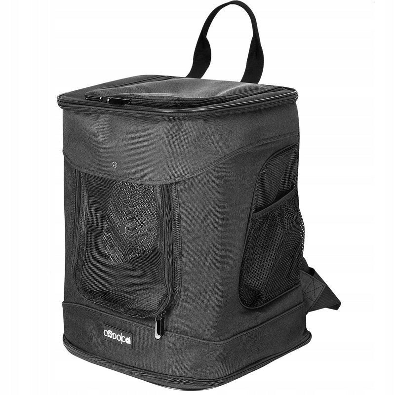 BACKPACK CARRY BAG FOR CAT DOG BLACK Packaging status original
