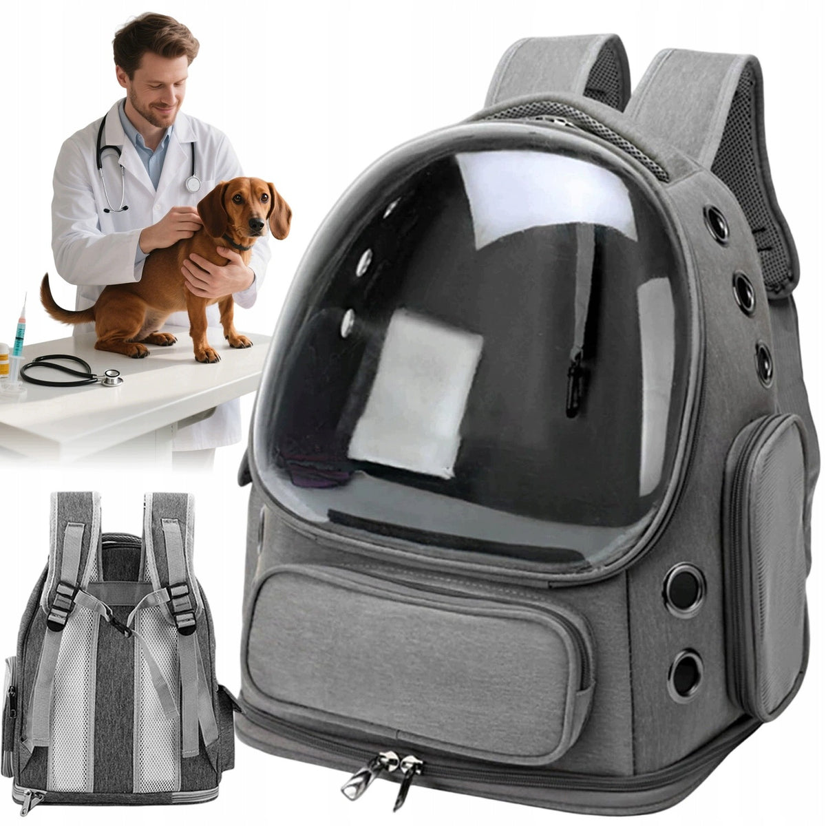 BACKPACK CARRYING CASE CAT BACKPACK BAG ADJUSTABLE SHOULDER STRAP