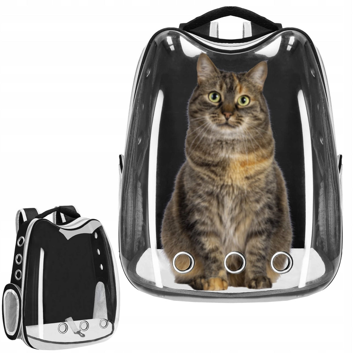 BACKPACK CAT CARRIER DOG ANIMALS BAG WITH VENTILATION HOLES Packaging status original