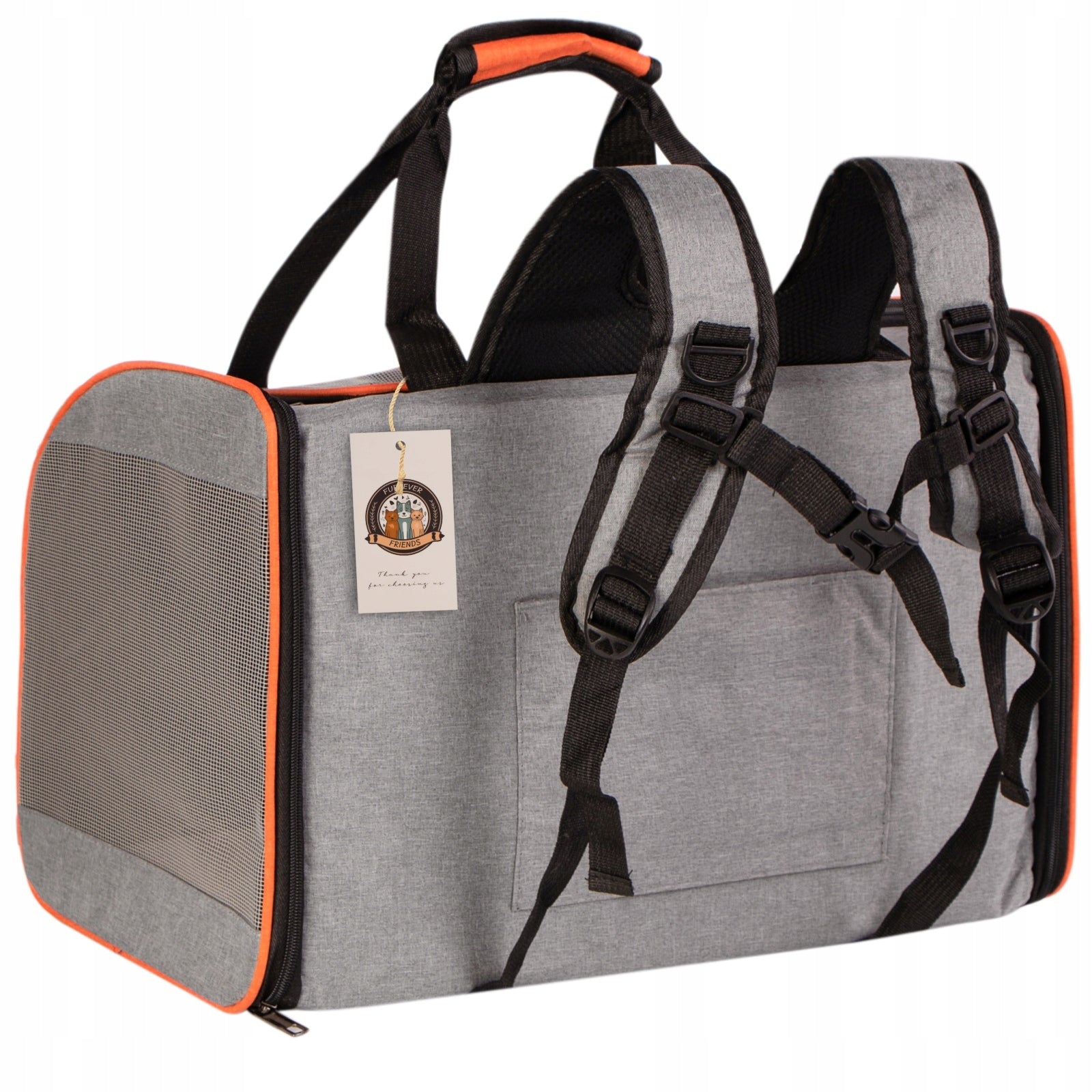 BACKPACK CAT DOG BAG RESISTANT COMFORTABLE STYLISH 2IN1 BREATHABLE LIGHTWEIGHT Kind carrier