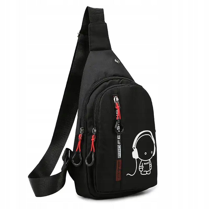 BACKPACK CROSSBODY SHOULDER BAG SACHET GLOWING FOR SCHOOL YOUTH