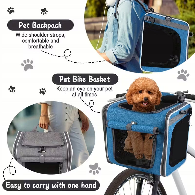 BACKPACK FOR BIKE TRANSPORTER DOG CAT BAG Material other