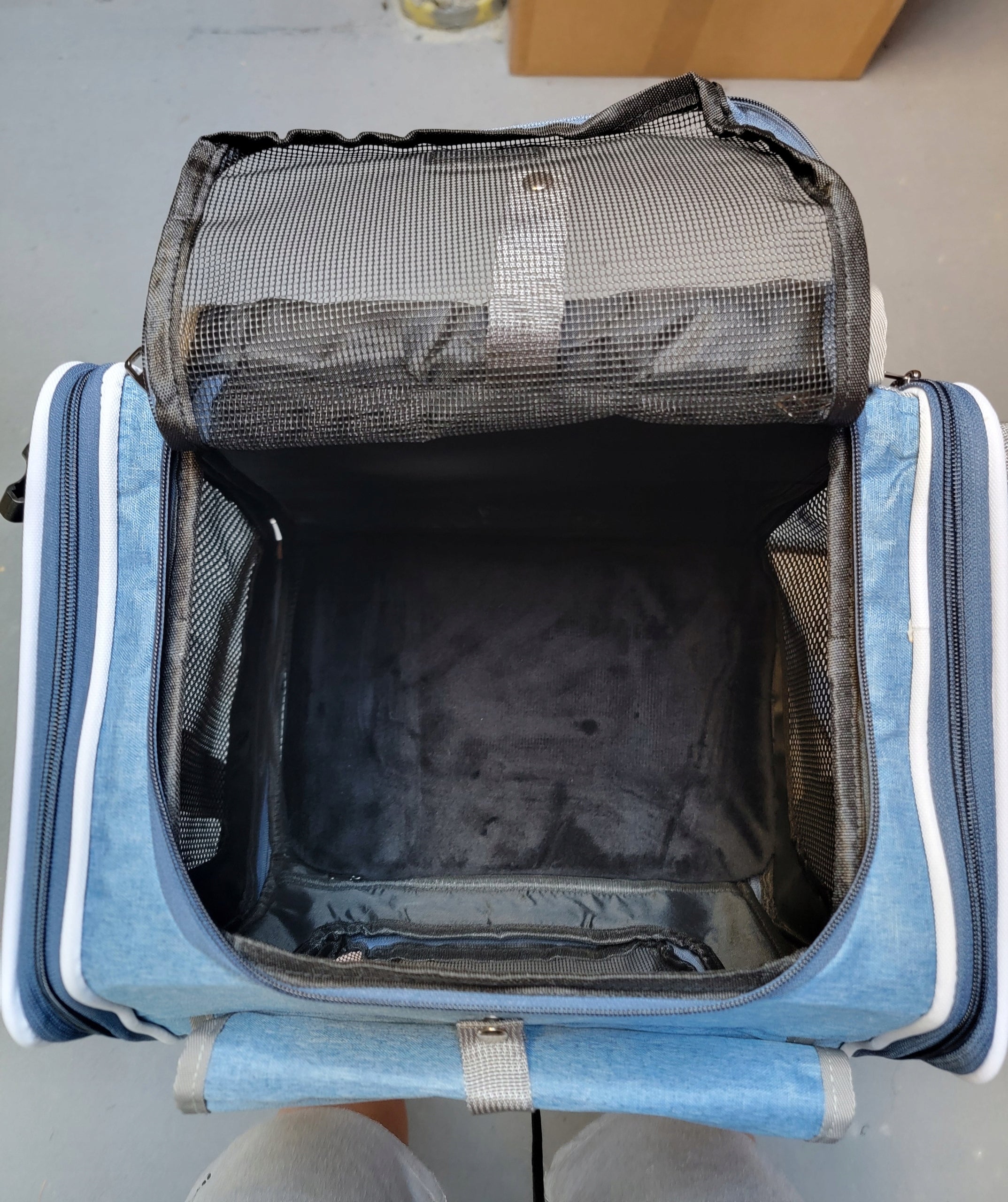 BACKPACK FOR BIKE TRANSPORTER DOG CAT BAG Product depth 26 cm
