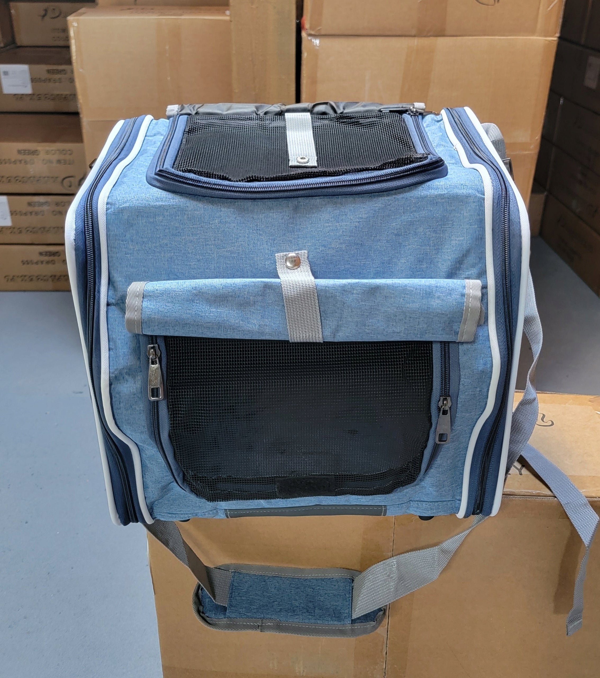 BACKPACK FOR BIKE TRANSPORTER DOG CAT BAG Product width 34 cm