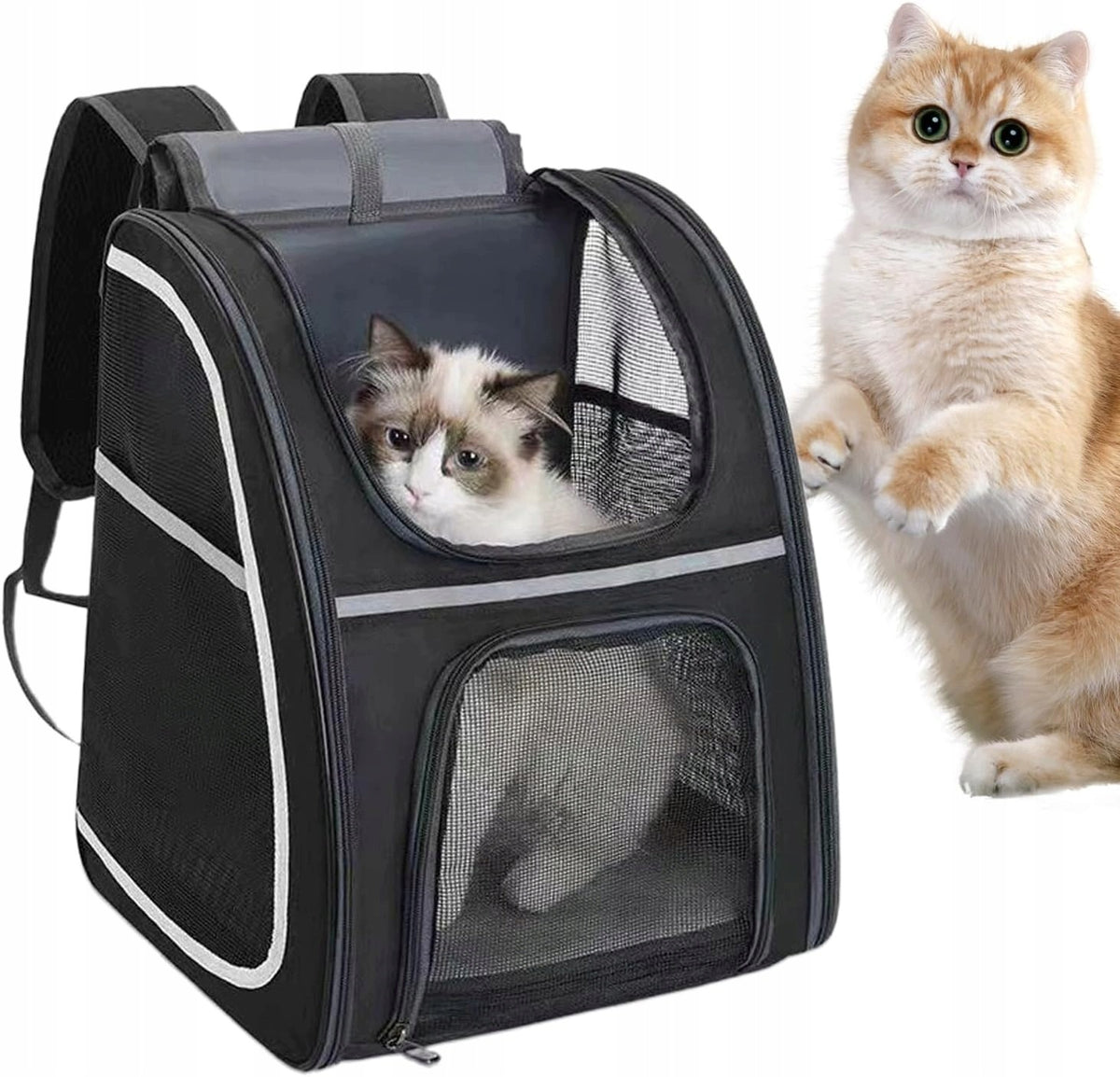 BACKPACK FOR CAT DOG TRANSPORTER CARRIER BAG FOR ANIMALS CZARARY Manufacturer code 6901317690578