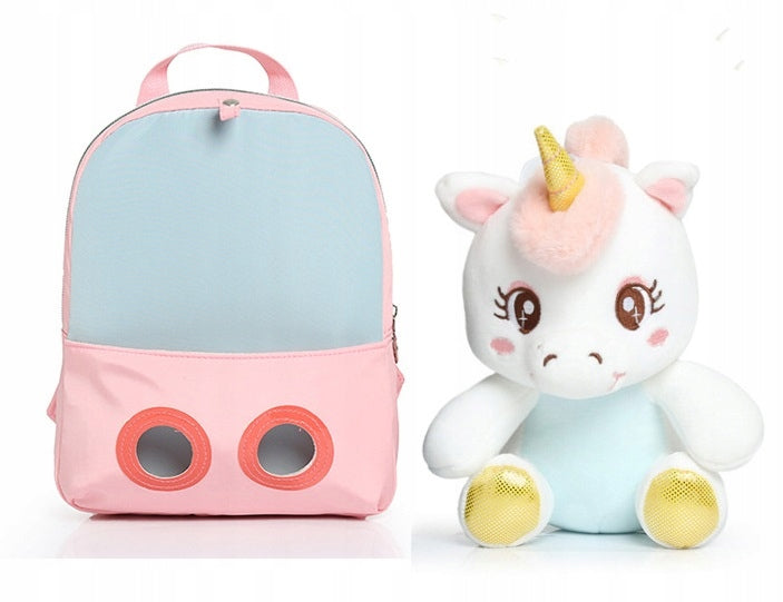 BACKPACK FOR GIRLS PRESCHOOLER PLUSH TOY UNIROZEC Manufacturer code 5908124011849