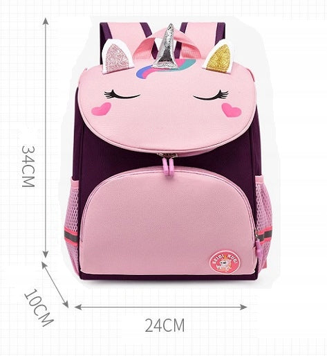 BACKPACK FOR KINDERGARTEN PINK FOR GIRLS ONE-SIZE-FITS-ALL LARGE Packaging status original