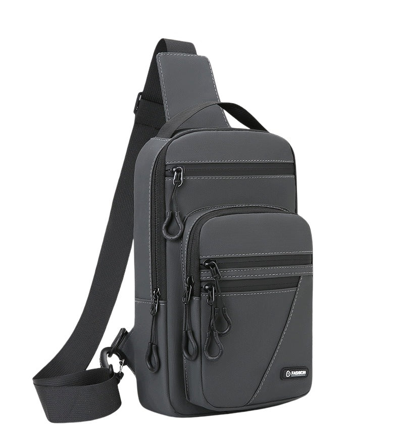 BACKPACK FOR ONE SHOULDER HAND SACHET GRAPHITE POCKETS LIGHTWEIGHT